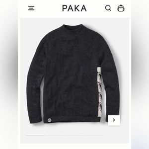 PAKA The Condor Alpaca Sweater Mens Small